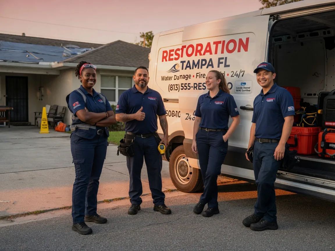 Water Damage Restoration company in New Boston, IL